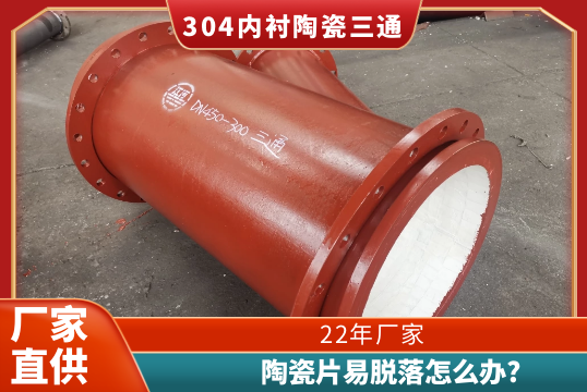 304内衬陶瓷三通-陶瓷片易脱落怎么办?[S36沙龙会]