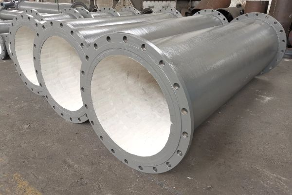 运送石灰浆液管道内衬陶瓷管