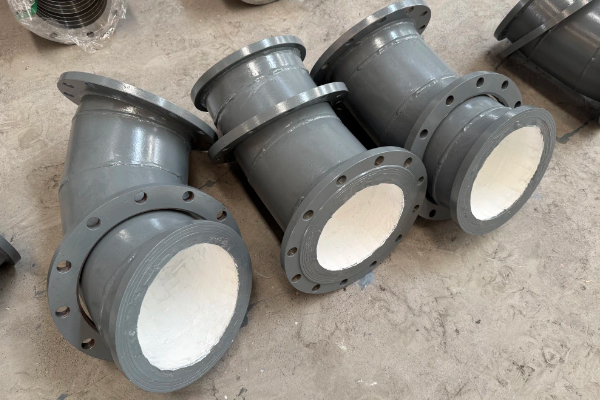 煤粉管道焊接式陶瓷耐磨弯头