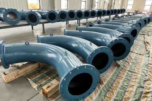 抽取泥浆和碎石的耐磨管道